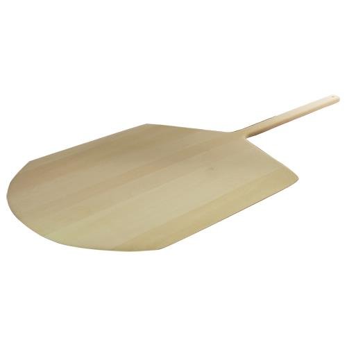 Mr. Peel 4244 Pizza Peel - Deluxe Wood, 24" Wx24 D Blade
