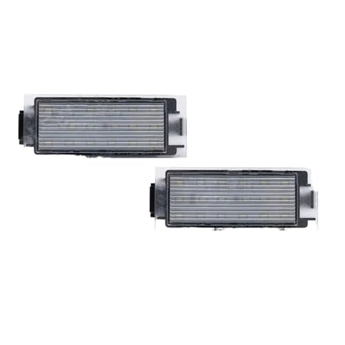 Conjunto de luz de matrícula contra multas e ITV en Nissan NV400 e Interstar 2