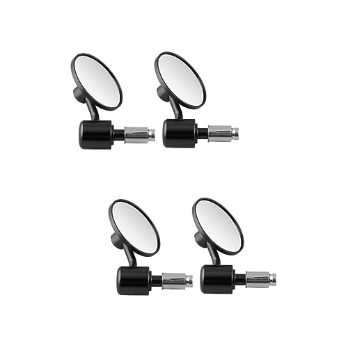 Motos, Toy SOIMISS 4 Piezas retrovisor espejo alajero motocicleta elektra cámara de visión trasera para coche espejos de para manillar espejo de la cámara de visión...