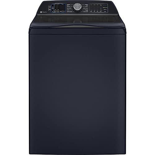 GE Profile 6.2 Cu Ft (IEC) Washer with Smarter Wash Technology Sapphire Blue- PTW900BPTRS