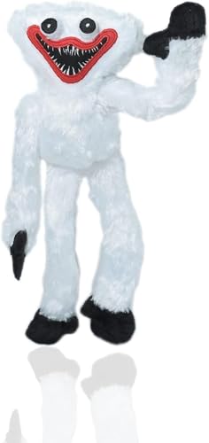 Hacki Backi Playtime Schönes Spielzeug, 40cm Weißes Weiches und Glänzendes Plüschtier | Kinderfreunde Plüschtier für Kleine Jungen, Mädchen, Geschenk für Kinder (Weißer Hacki Backi)