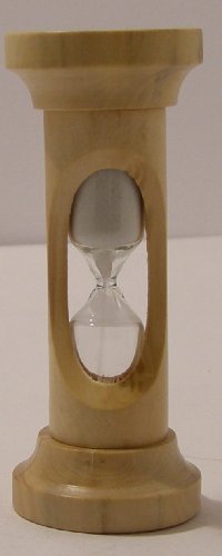 Clessidra per uova - legno di bossolo - 3 minuti