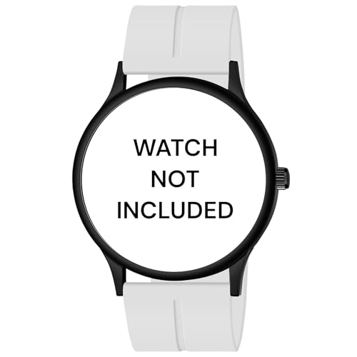 Image of LORENZ Silicone 22mm Replacement Watch Strap with Adjustable Magnetic Lock Feature