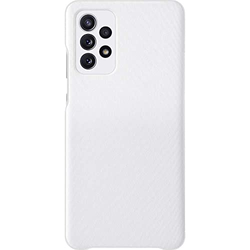 Samsung S View Wallet Smartphone Cover EF-EA725 für Galaxy A72, Handy-Hülle, stoßfest, Schutz Case, integriertes Sichtfenster, Weiß – Ansicht 5