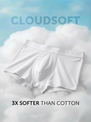Image of XYXX Cloudsoft Micromodal Shuffle Trunks for Men, Pack of 2