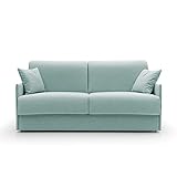 divano tessuto grigio chiaro MADE IN ITALY: Divano realizzato completamente in Italia