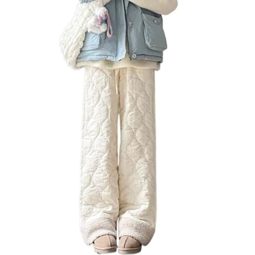 Tyadorw Womens Winter Warm Bubble Balloon Pants Y2K Padded Quilted