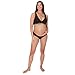 Hanes Women's Maternity Bra, Lounge Nursing Bralette, Moisture-Wicking, Odor Protection, Black