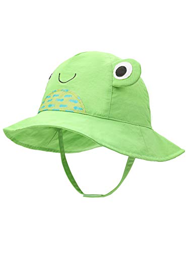 Image of Azue Baby Sun Hat Toddler Summer Hat UPF 50+ Bucket Hat Baby Boy UV Sun Protection Hats Kids Beach Outdoor Play Hat
