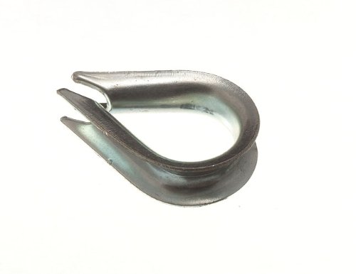 Wire Rope Thimble Cable Grip U CLAMP M12 BZP Weather Proof Steel