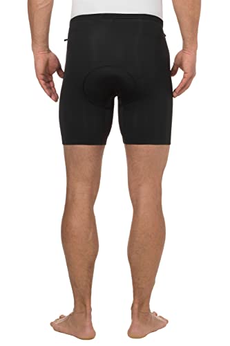 Foto von VAUDE Radunterhosen Herren kurz, Men's Bike Innerpants III Black L, gepolsterte Radhose-Unterziehhose mit hoher Elastizität, schnelltrocknend & atmungsaktiv