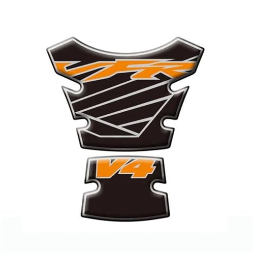 Autocollants 3D protection réservoir moto VFR800 Interceptor V4 1998 à 2009