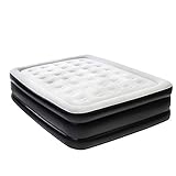 Double Side Air Mattress Inflatable Airbed with Built in Pump Luxury High Elevated Blow up Bed 19'...