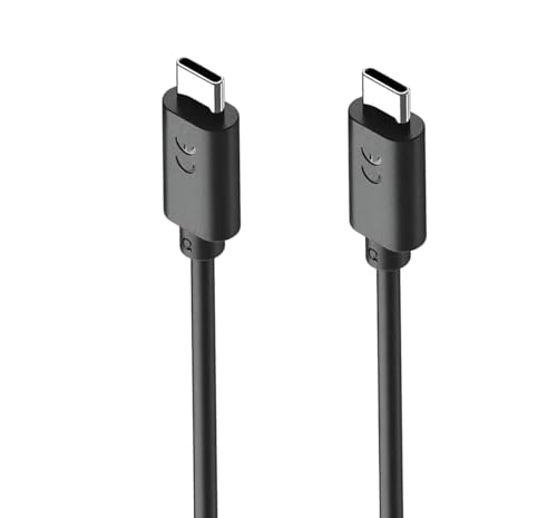 Image of Motorola Original USB C to C Charging Cable for Motorola Edge 60 Fusion /Edge 50 Fusion /Edge 50 Ultra /50 Pro /Razr 50 Ultra /Moto G45 /G54 /G64 /Moto E40 /Moto G35 & Support Other All Type C Devices,Black