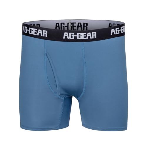 AG-GEAR Men's Boxer Briefs, Breathable Underwear for Men with Comfortable Elastic Waistband