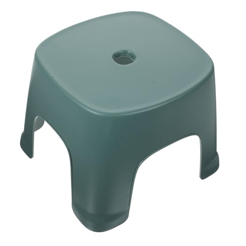 GARVALON Badezimmer-tritthocker Aus Kunststoff Fußhocker Für Toilette Stabiler Hocker Für Bad Und Wohnzimmer Leicht Zu Reinigen
