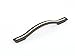 Schaub SkyeVale Collection 6-5/16 in. (160mm) Pull w/Acrylic Crystal Inlay, Milano Bronze - 302-MBZ