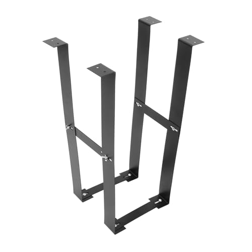 jojofuny Soporte para CPU de acero al carbono para montaje bajo escritorio, soporte robusto para torre de computadora para espacio organizado y ahorro de espacio para oficina en casa miniatura 1