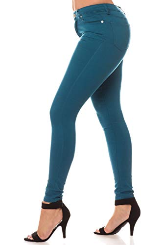 Aphrodite High Waisted Jeans for Women - High Rise Waist Skinny Slim Fit Stretch Casual Basic Solid Pants with Pockets2