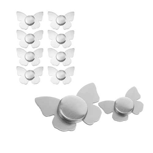 GisWell 16 pezzi di peso per tovaglia per esterni, peso extra pesante, tovaglia per esterni, a forma di farfalla, con 8 magneti, per esterni e feste in giardino