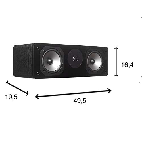 Dynavoice – Enceinte Central. réf.: Challenger C-5 v.4. Noir. - Les Beatles, Paul McCartney, John Lennon, RIngo Starr, George Harrison Dynavoice - Enceinte Central. réf.: Challenger C-5 v.4. Noir. – Image 7