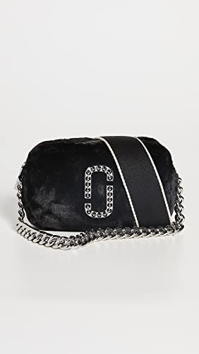Marc Jacobs Women's The Plush Snapshot, Black, One Size #TOP1