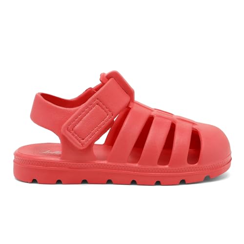 Image of Luffymomo Unisex Kids Closed Toe EVA Sandals | Boys Girls Summer Sport Lightweight Sandal,Outdoor Water Shoes