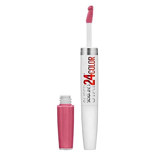 Maybelline New York Barra de Labios Superstay 24H (Larga duración), Tono 130 Pinking Of You