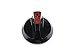 JADE RANGE LLC 3000010981 KNOB PHONOLIC Black D12