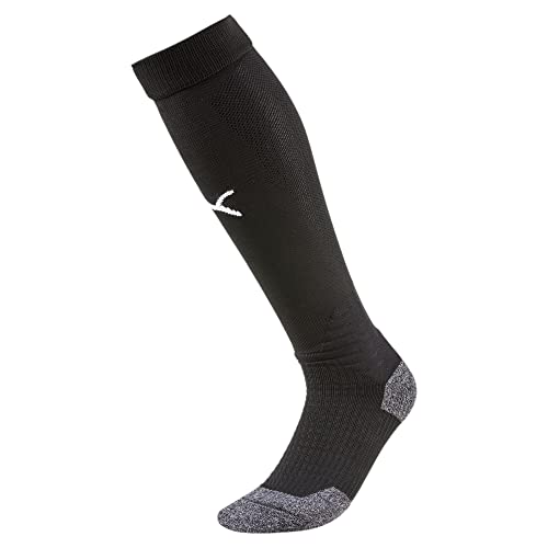 PUMA Medias Oficiales Tercera Equipación Unisex, 39-42 (talla de fabricante: 3) Girona FC 2019-20, negro (puma black/puma white), 703438