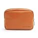 LENTION Split Leather Carrying Storage Pouch, Universal Electronic Accessories Sleeve Case for Laptop/Tablet Power Adapter, MacBook Air/Pro Charger, Wireless Mouse, Mac Gadget and More (Brown)
