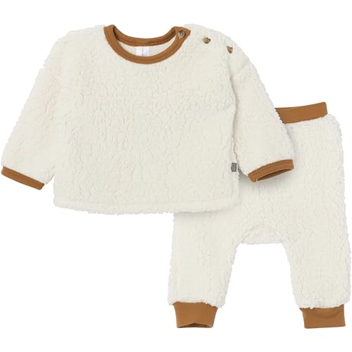 Image of Modern Moments by Gerber Baby Boys' Microplush Drop Shoulder Pant Set