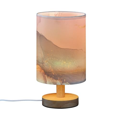Lámpara de mesa Marble Blush Grey, diseño moderno miniatura 2