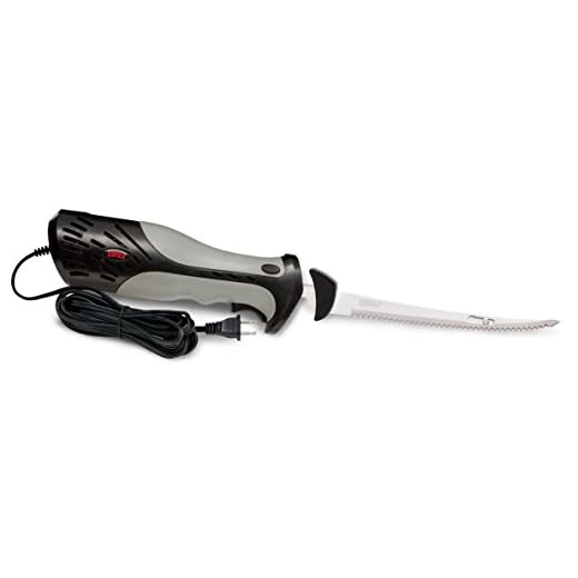Rapala Heavy Duty Electric Fillet Knife Grey/Black, 7 1/2" Blade