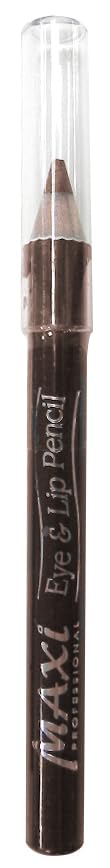 Brittny Maxi Professional Eye & Lip Liner Pencil Brown (Pack of 1)