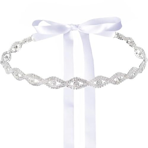 Crystal Bridal Belts Sash Rhinestone Belt Bridesmaid Gown Sash for Women Accessories Dress Matching