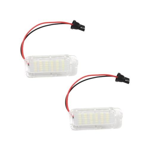 Lámpara de matrícula LED de alta luminosidad y 12V para Ford