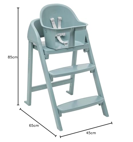 Chicco Crescendo Lite, Sedia Evolutiva, Seggiolone 6-36 Mesi, Sedia Bambino 36 Mesi-40 kg, Sedia Adulto Fino a 99 Anni, Poggiapiedi Incluso, Chiusura Compatta, Compatibile con Vari Accessori Chicco - 9