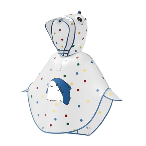 Kids Raincoat, Comfortable Hooded Cape, for Camping Travel Summer Fishing