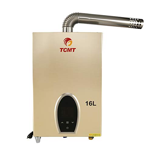 Tengchang 16L Natural Gas Hot Water Heater 4.2GPM Tankless Digital Constant TEMP Boiler