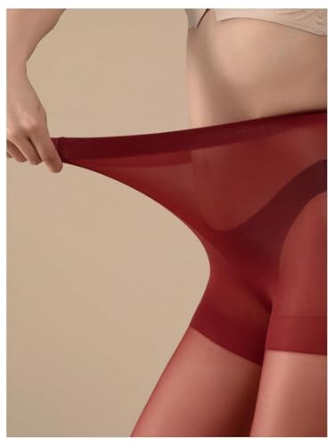 Image of WDIRARA Women's Sheer Tight High Waisted Stockings Party Club Pantyhose