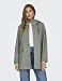 ONLY Damen wasserabweisende Regenjacke ONLElisa Regenmantel mit Kapuze 15261734 Agave Green M