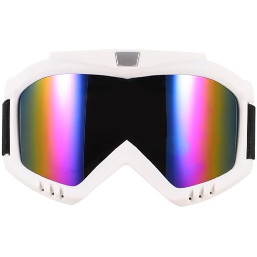 HAPINARY Gafas de Esquí y Moto Antivaho para Montañismo y Ciclismo, Protección contra Viento y Arena, Material Plástico Diseño Moderno y Estilizado