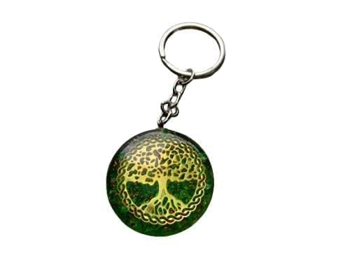 Hijet Green Onyx Orgone keychain,Gift Item,Bike key chain,Car key chain,Gift
