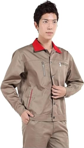 LBAawxe MekUk Faraday Fabric Electromagnetic Radiation Protection Coveralls, Custom Colours Available, Welding Radiation Protection Split Suit Set RFID Blocking Material(100% Silver Fiber,Medium)