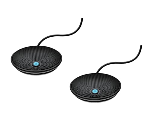 Groupe Expansion Micros Logitech 989-000171 système vidéo conférence Mac Noir