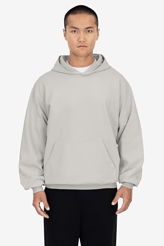 Long Sleeve Garment Dye French Terry Pullover Hoodie2