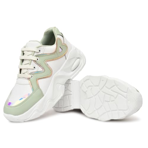s k lace sneakers – image 2