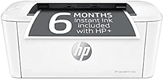 HP LaserJet M110we Wireless Monochrome Printer with HP+ and Bonus 6 Months Instant Ink (7MD66E)
