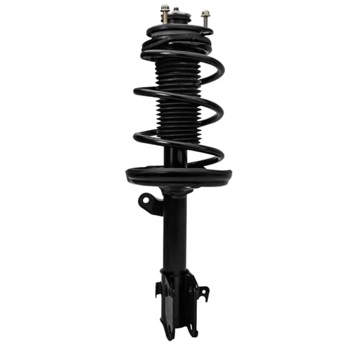 Image of Detroit Axle - 6pc Struts Control Arms Kit for 2006-2014 Honda Ridgeline, 4 Front Rear Struts with Coil Spring 2 Front Lower Control Arms with Ball Joint 2007 2008 2009 2010 2011 2012 2013 Replacement
